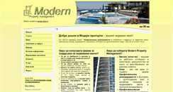 Desktop Screenshot of modern-property.com
